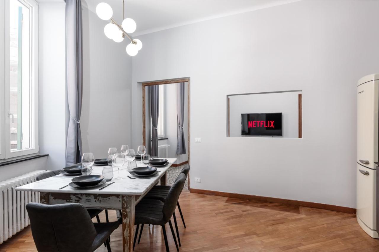 شقة Esclusivo 130 Mq + Terrazzo Via San Vincenzo جنوة المظهر الخارجي الصورة