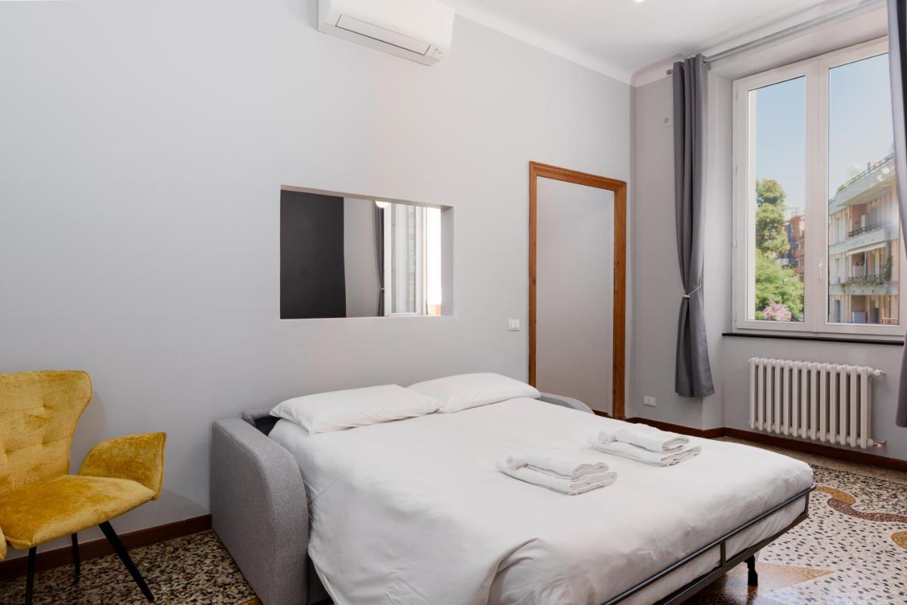 شقة Esclusivo 130 Mq + Terrazzo Via San Vincenzo جنوة المظهر الخارجي الصورة