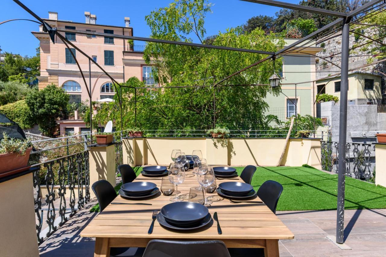 شقة Esclusivo 130 Mq + Terrazzo Via San Vincenzo جنوة المظهر الخارجي الصورة