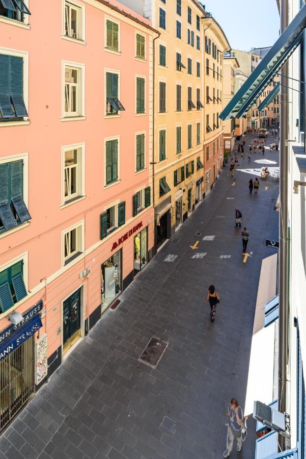 شقة Esclusivo 130 Mq + Terrazzo Via San Vincenzo جنوة المظهر الخارجي الصورة